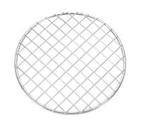 sourcing map Round Cooking Rack, Dia 5.9 Inch Stainless Steel Grill Grate Cross Wire Barbecue Grill for Cooking Baking Air Fryer Racks, Silver