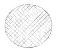 sourcing map Round Cooking Rack, Dia 8.3 Inch Stainless Steel Grill Grate Cross Wire Barbecue Grill for Cooking Baking Air Fryer Racks, Silver