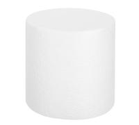 sourcing map Round Foam Cake Dummy, 6"x 6" White Fake Cake Circles Dummies Decorating Display for Wedding Birthday Party Cakes Decoration Crafts and Window Displays