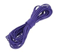 sourcing map Round Leather Cord, 19.7 Yard 3mm Leather String Strips Lacing for DIY Crafts Making Bracelet Purse Strap, Dark Purple