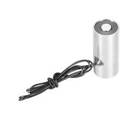 sourcing map Round Solenoid Electromagnet DC 12V 10N 2.2LB/1Kg Electric Magnet Electric Lifting Magnet for Automation Equipment