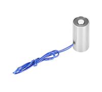 sourcing map Round Solenoid Electromagnet DC 12V 15N 3.3LB/1.5Kg Electric Magnet Electric Lifting Magnet for Automation Equipment