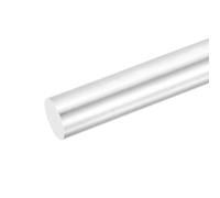 sourcing map Round Solid Aluminum Rod 25mm Diameter 150mm Length Lathe Bar Stock for DIY Craft Pack of 1