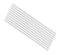 sourcing map Round Steel Rod, 1.3mm HSS Lathe Bar Stock Tool 100mm Long, for Shaft Gear Drill Lathes Boring Machine Turning Miniature Axle, Cylindrical Pin DIY Craft Tool, 10pcs