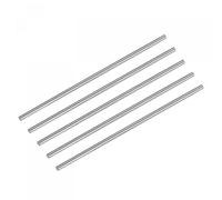 sourcing map Round Steel Rod, 1.7mm HSS 63-65 HRC Lathe Bar Stock Tool 60mm Long for Shaft Gear Drill Lathes Boring Machine Turning Miniature Axle 5Pcs