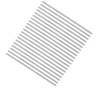 sourcing map Round Steel Rod, 1.9mm HSS Lathe Bar Stock Tool 100mm Long, for Shaft Gear Drill Lathes Boring Machine Turning Miniature Axle, Cylindrical Pin DIY Craft Tool, 20pcs