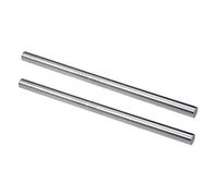 sourcing map Round Steel Rod, 11mm HSS Lathe Bar Stock Tool 200mm Long, for Shaft Gear Drill Lathes Boring Machine Turning Miniature Axle, Cylindrical Pin DIY Craft Tool, 2pcs