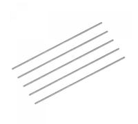 sourcing map Round Steel Rod, 1mm HSS 63-65 HRC Lathe Bar Stock Tool 60mm Long for Shaft Gear Drill Lathes Boring Machine Turning Miniature Axle 5Pcs
