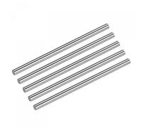 sourcing map Round Steel Rod, 3mm HSS 63-65 HRC Lathe Bar Stock Tool 60mm Long for Shaft Gear Drill Lathes Boring Machine Turning Miniature Axle 5Pcs
