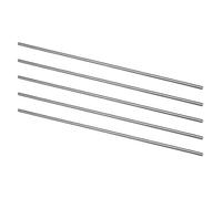 sourcing map Round Steel Rod, 3mm HSS Lathe Bar Stock Tool 200mm Long, for Shaft Gear Drill Lathes Boring Machine Turning Miniature Axle, Cylindrical Pin DIY Craft Tool, 5pcs