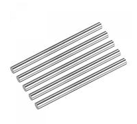 sourcing map Round Steel Rod, 5mm HSS 63-65 HRC Lathe Bar Stock Tool 80mm Long for Shaft Gear Drill Lathes Boring Machine Turning Miniature Axle 5Pcs