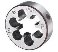 sourcing map Round Threading Die 3/4-20 UNEF Thread Right Hand Screw Cutting Fixed Dies, Alloy Tool Steel Tapping Repair Tool