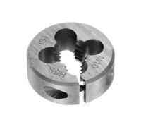 sourcing map Round Threading Dies, Metric M10 x 1.5 Thread (Right Hand), Adjustable High Speed Steel (HSS) Screw Cutting Die Repair Tool