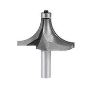 sourcing map Router Bit 1/2 Shank 2-1/4 inch Cutting Dia Round Over Corner 2 Flutes Tungsten Steel for Woodworking Milling Cutter Tool.