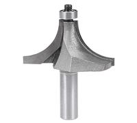 sourcing map Router Bit 1/2 Shank 2-Inch Cutter Dia Round Over Corner 2Flutes Tungsten Steel for Woodworking Milling Cutter Tool