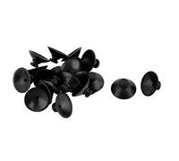 sourcing map Rubber Family Aquarium Fish Tank Bowl Tools Suction Cups 2cm Dia 20pcs