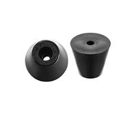 sourcing map Rubber Feet Buffers Pads D30x18xH26mm Black 12pcs