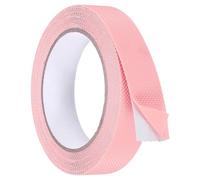 sourcing map Rubber Grip Tape, 1 in x 16 ft Non-Slip Tape with Texture Waterproof Adhesive Non-Abrasive Grip Tapes for DIY Tool, Indoor & Outdoor Stair Steps, Ramp, Pink