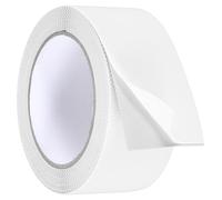sourcing map Rubber Grip Tape, 2 in x 16 ft Non-Slip Tape with Texture Waterproof Adhesive Non-Abrasive Grip Tapes for DIY Tool, Indoor & Outdoor Stair Steps, Ramp, White