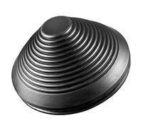 sourcing map Rubber Grommet Mount Dia 120 mm Conical for Wire Protect of Thick Plate Pack of 4