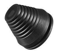 sourcing map Rubber Grommet Mount Dia 40 mm Conical for Wire Protect of Thick Plate Pack of 6