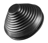 sourcing map Rubber Grommet Mount Dia 80 mm Conical for Wire Protect of Thick Plate Pack of 4