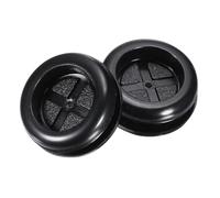 sourcing map Rubber Grommet Round Double-Sided Mount Dia 28 mm ID 22 mm for Wire Protection 4pcs