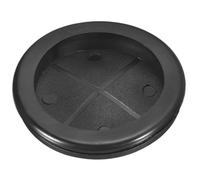 sourcing map Rubber Grommets 2-3/4" (70mm) Drill Hole, 2-3/8" (61mm) ID Single Sided Hole Plugs Ring Gasket for Firewall Cable Wire Protecting, Black