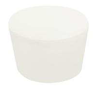 sourcing map Rubber Tapered Plug 52mm to 62mm Solid Test Tubes Bungs Stopper White for Lab Home 1 Pieces
