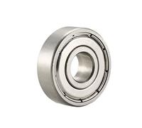 sourcing map S608ZZ Stainless Steel Ball Bearing 8x22x7mm Double Shielded S608Z Bearings (Z2 Lever)