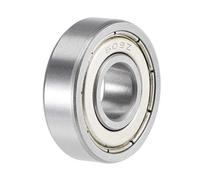 sourcing map S609ZZ Deep Groove Ball Bearings 9mm x 24mm x 7mm Double Shielded Stainless Steel