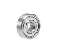 sourcing map S628ZZ Stainless Steel Ball Bearing 8x24x8mm Double Shielded 628Z Bearings 1-Pack