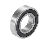 sourcing map S6901-2RS Deep Groove Ball Bearings 12mm x 24mm x 6mm Double Sealed 440C Stainless Steel (ABEC3)