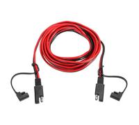 sourcing map SAE Extension Cable, 10FT 16 AWG Quick Disconnect SAE Connector Cable Wire Cord Harness with Dust Cap for Motorcycle Automotive Power Solar Panel Cars Boats