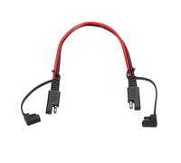 sourcing map SAE Extension Cable, 1FT 14 AWG Quick Disconnect SAE Connector Cable Wire Cord Harness with Dust Cap for Motorcycle Automotive Power Solar Panel Cars Boats