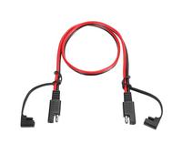 sourcing map SAE Extension Cable, 2FT 10 AWG Quick Disconnect SAE Connector Cable Wire Cord Harness with Dust Cap for Motorcycle Automotive Power Solar Panel Cars Boats