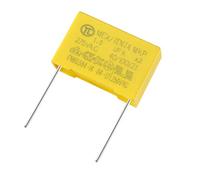 sourcing map Safety Capacitor Polypropylene Film 1uF 275VAC X2 MKP 5 Pcs