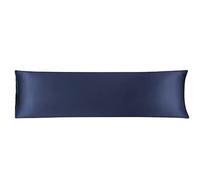sourcing map Satin Bolster Body Pillow Case 1 Pack, Navy | 20" x 72", Satin Body Pillow Cover, Pillowcases for Hair, Skin & Sleep