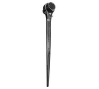 sourcing map Scaffolding Podger Ratchet Wrench 22mm x 24mm CR-V 12 Point Double Ended Socket Ratcheting Podger Scaffold Spud Spanner Tool for Auto Repair Mechanical Maintenance, Black