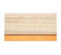 sourcing map Screen Printing Squeegee 8 Inch 65 Durometer Polyurethane Blade Wooden Handle Ink Scraper for Screen Printing Fabric Printmaking