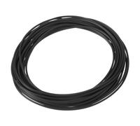 sourcing map Screen Spline, 0.09" x 25ft Round Window Screen Repair Retainer Spline for Door Window Screens Replacement, Black