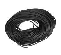 sourcing map Screen Spline, 0.09"x100FT Round Window Screen Repair Retainer Spline for Door Window Screens Replacement, Black