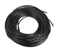sourcing map Screen Spline, 0.19"x100FT Round Window Screen Repair Retainer Spline for Door Window Screens Replacement, Black