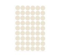 sourcing map Screw Hole Covers Stickers Textured Plastic Self Adhesive Stickers for Wood Furniture Cabinet Shelve Plate 21mm Dia 54pcs in 1Sheet White Lines