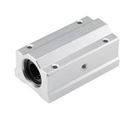 sourcing map SCS16LUU Linear Ball Bearing Slide Block Units Extra Long, 16mm Bore Dia 1Pcs