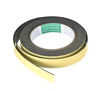 sourcing map Sealing Foam Tape 20mm Wide 1mm Thick 5m/16.4ft Long, Self Adhesive Weather Strip for Window Door Insulation