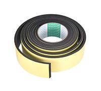 sourcing map Sealing Foam Tape 50mm Wide 5mm Thick 3 M/9.8ft Long, Self Adhesive Weather Strip for Window Door Insulation