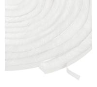 sourcing map Self Adhesive Brush Seal Weather Stripping 1/2" x 1/4" x 36ft, Door Brush Strip for Sliding Sash Door Window Wardrobe Seal, White