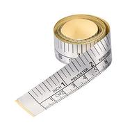 sourcing map Self-Adhesive Measuring Tape with Fractions 60 Inches 150cm Workbench Ruler, Peel and Stick Measure Tape for Woodworking, Saw, Drafting Table