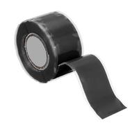 sourcing map Self Fusing Silicone Tape, 25mm x 3 Meters Waterproof Water Leak Sealing Tape for Plumbing Pipe Hose Repair Handles, Black